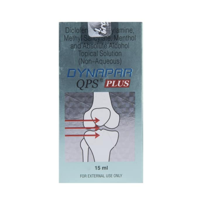 Dynapar Qps Plus Non-Aqueous Topical Solution | For Pain Relief From Back, Neck, Shoulder, Elbow, Wrist & Knee Pain