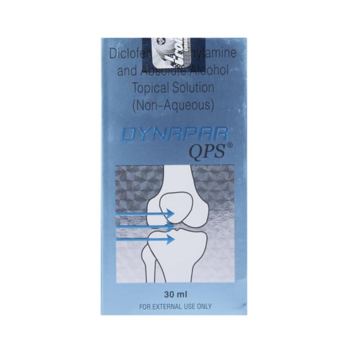 Dynapar Qps Non-Aqueous Topical Solution | For Pain Relief from Back, Neck, Shoulder, Elbow, Wrist & Knee Pain