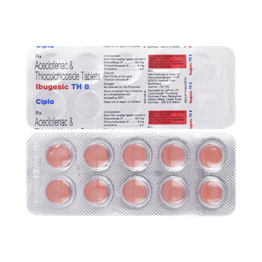Ibugesic TH 100mg/8mg Tablet
