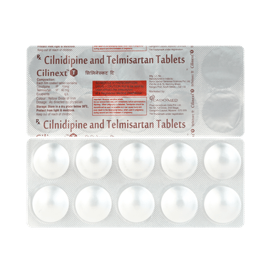 Cilinext T 10mg/40mg Tablet