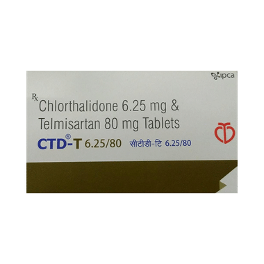 CTD-T 6.25/80 Tablet