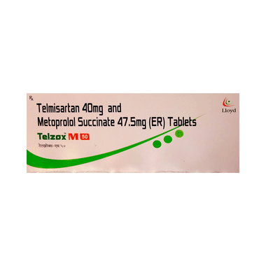 Telzox M 50 Tablet