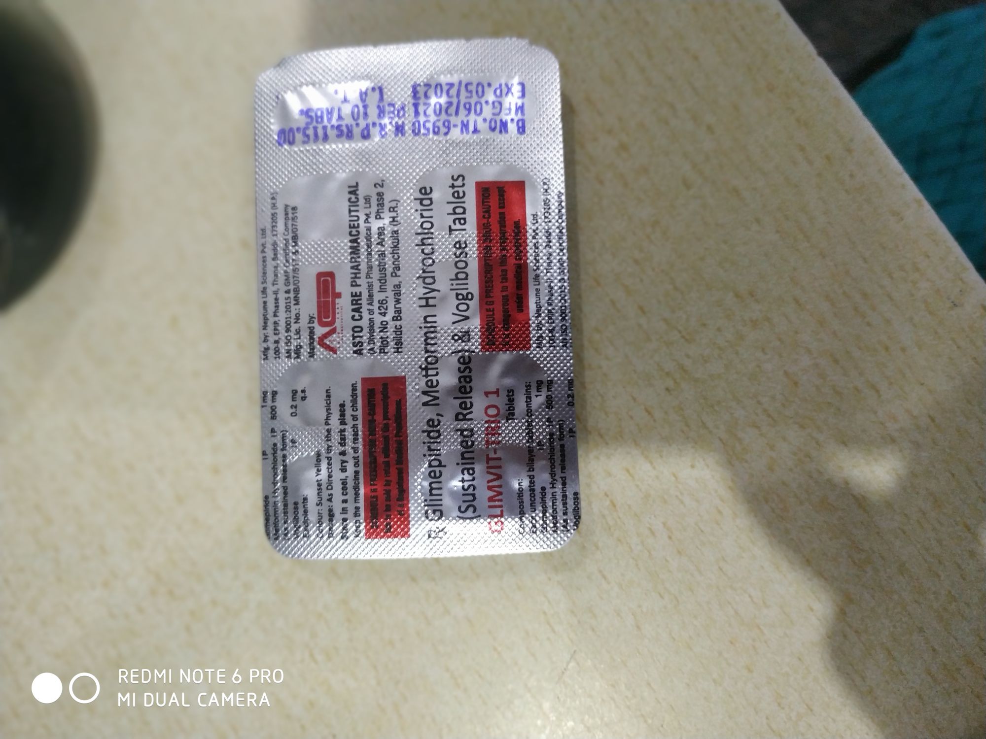 Glimvit-Trio 1 Tablet