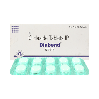 Diabend 80mg Tablet