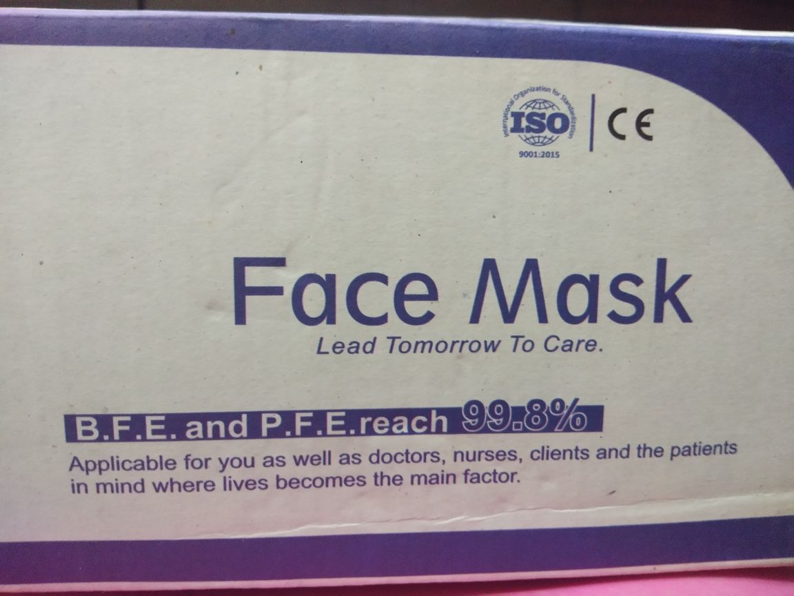 Disposable 3ply Face Mask