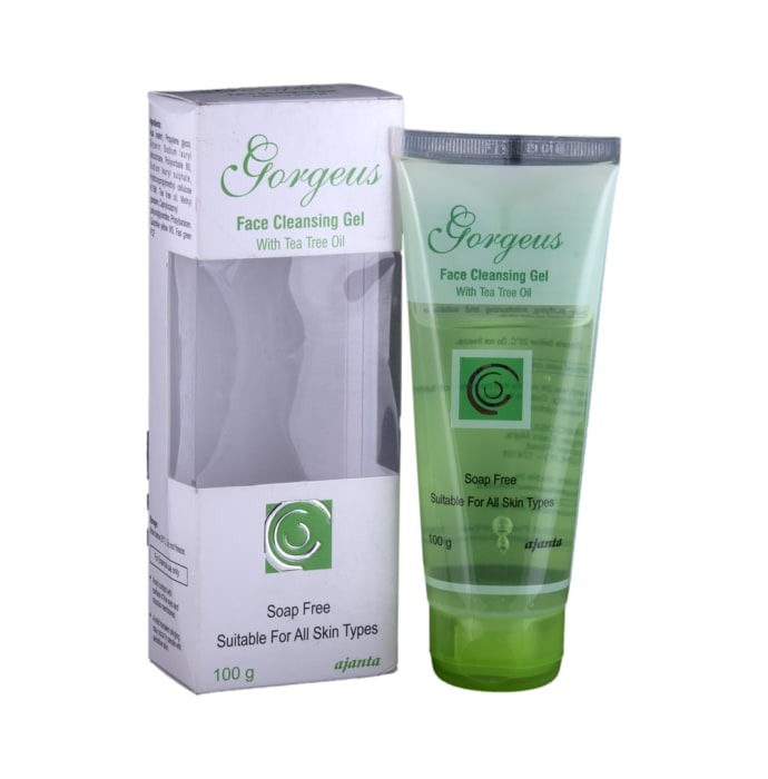 Gorgeus Face Cleansing Gel with Tea Tree Oil | Soap-Free
