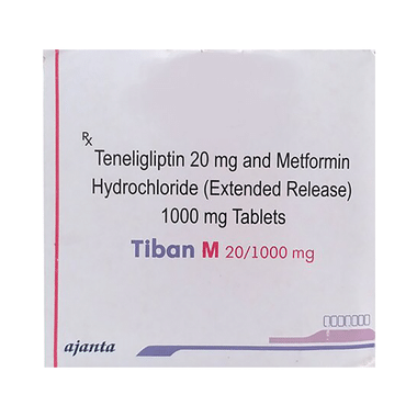 Tiban M 20/1000mg Tablet ER