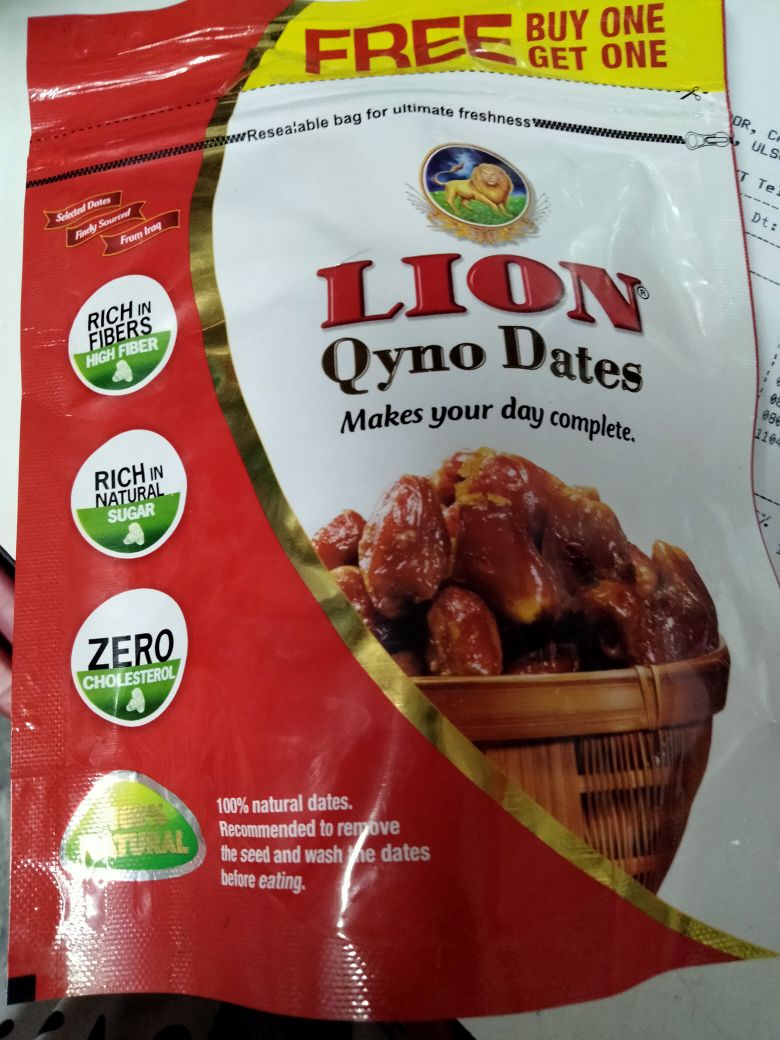 Lion Qyno Dates (buy 1 Get 1 Free)