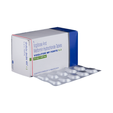 Voglitor MF Forte 0.3 Tablet