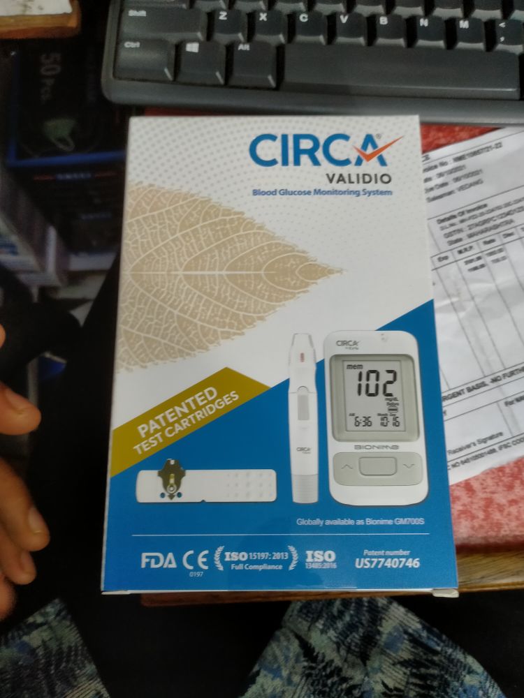 Circa Validio Blood Glucose Monitoring System