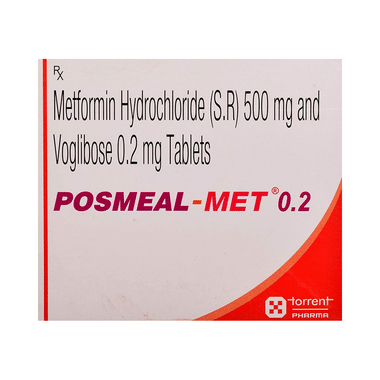Posmeal-Met 0.2 Tablet