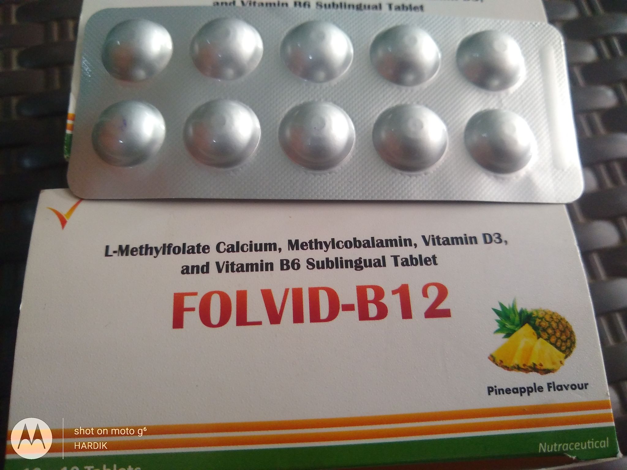 Folvid B 12 Tablet