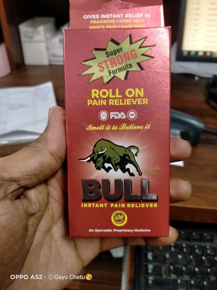 Bull Roll On Pain Reliever