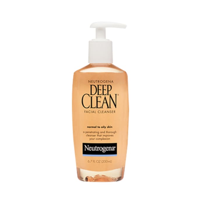 Neutrogena Deep Clean Facial Cleanser with Salicylic Acid | For Acne Prone Skin