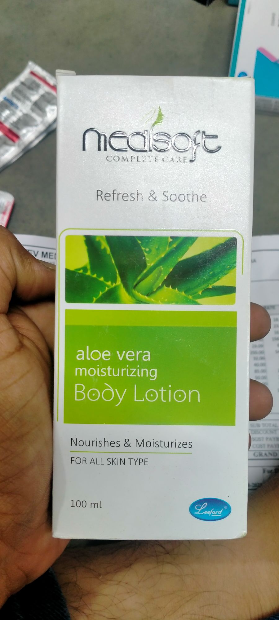 Medisoft Alovera Moisturizing Body Lotion