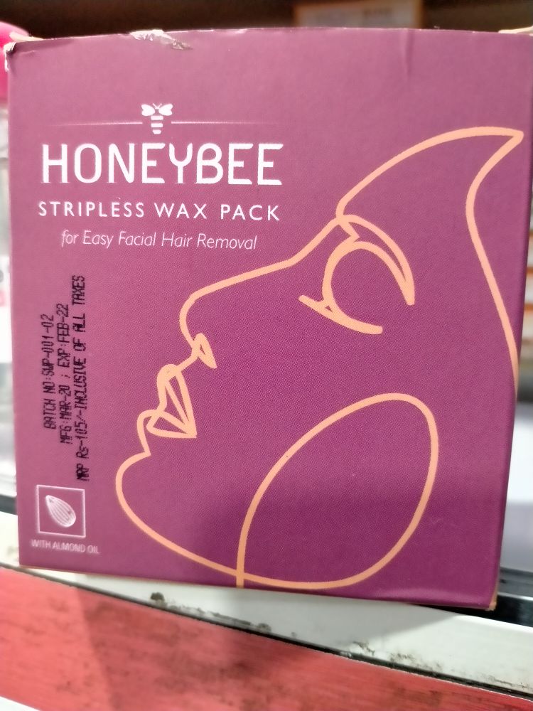 Honey Bee Stripless Wax Pack