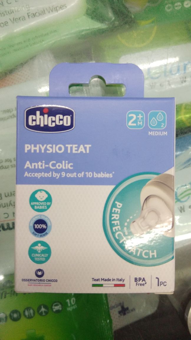 Chicco Physio Teat Anti Colic 2m+