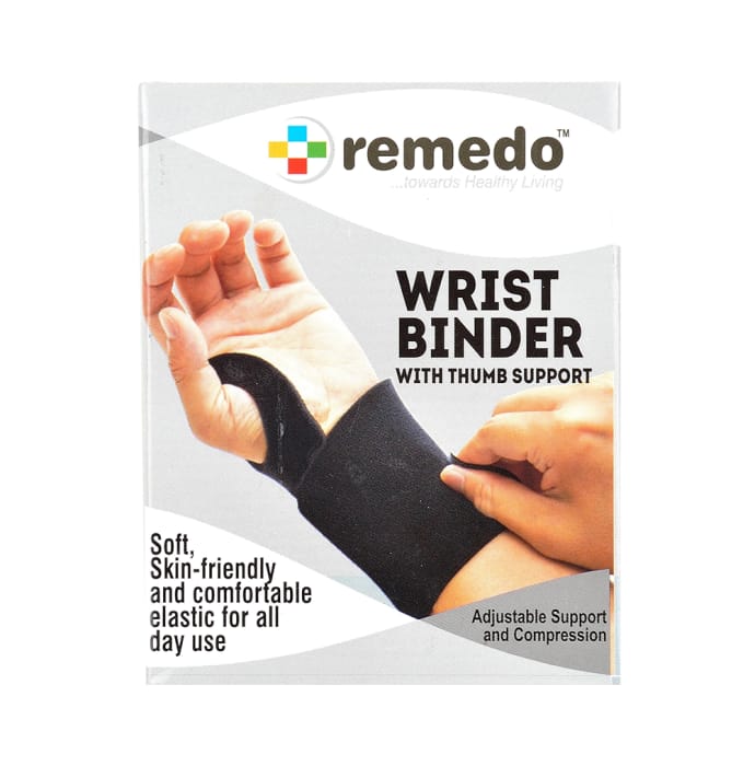 Remedo Wrist Binder with Thumb Support Universal