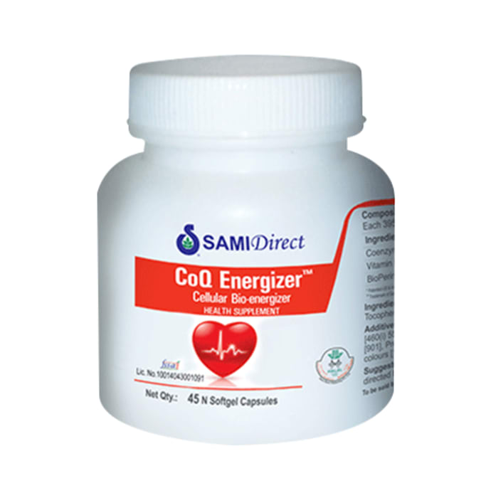 Sami Direct CoQ Energizer Soft Gelatin Capsule