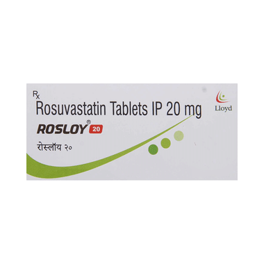 Rosloy 20 Mg Tablet