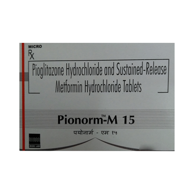 Pionorm-M 15 Tablet