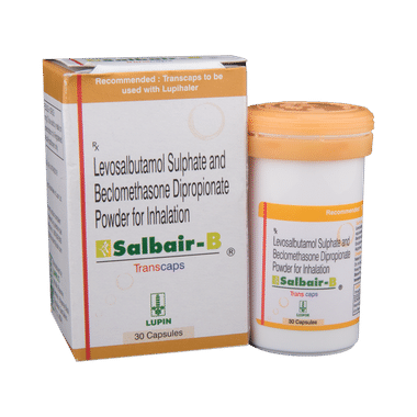 Salbair-B 200mcg/100mcg Transcaps