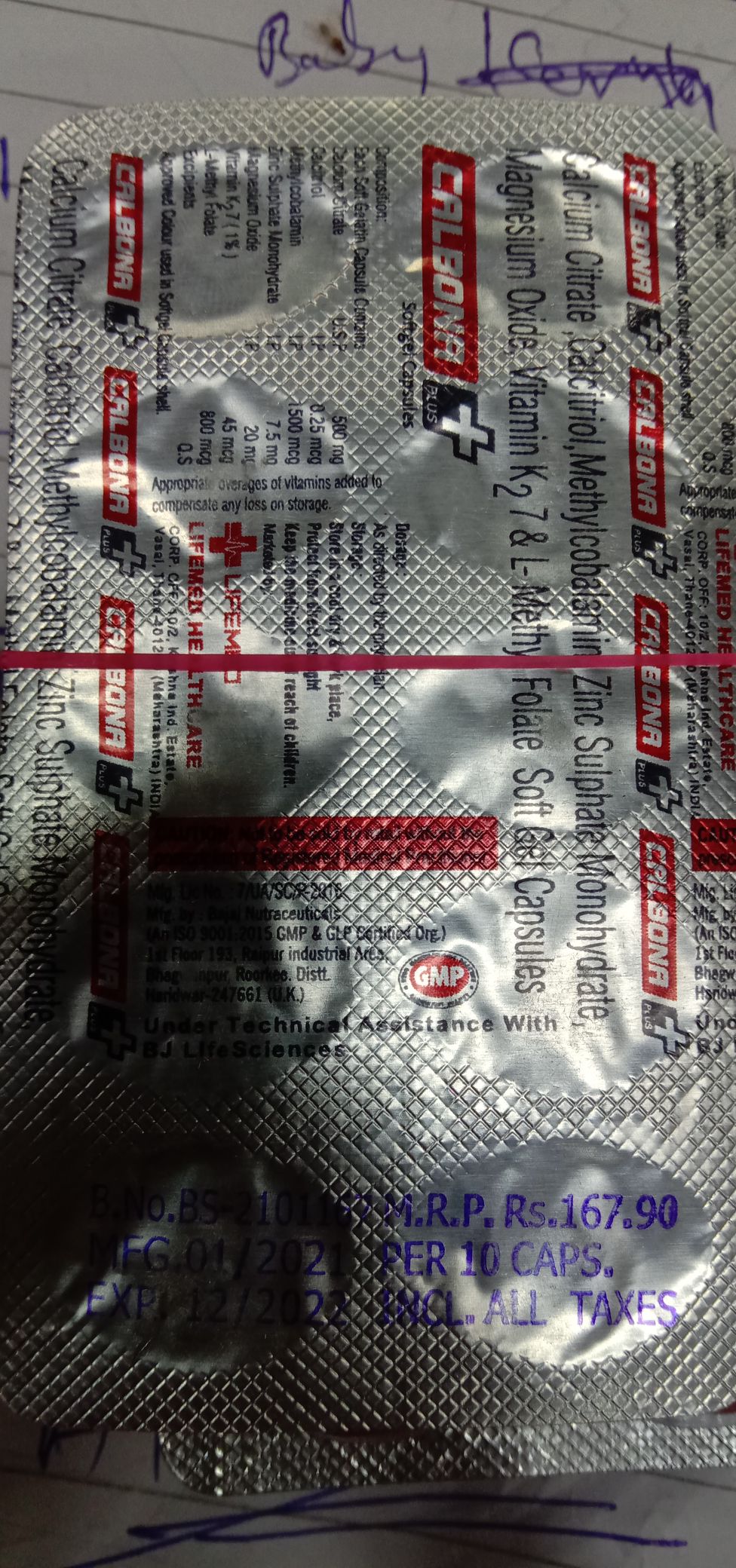 Calbona Plus Softgel Capsule
