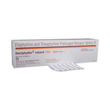 Deriphyllin Retard 150 Tablet