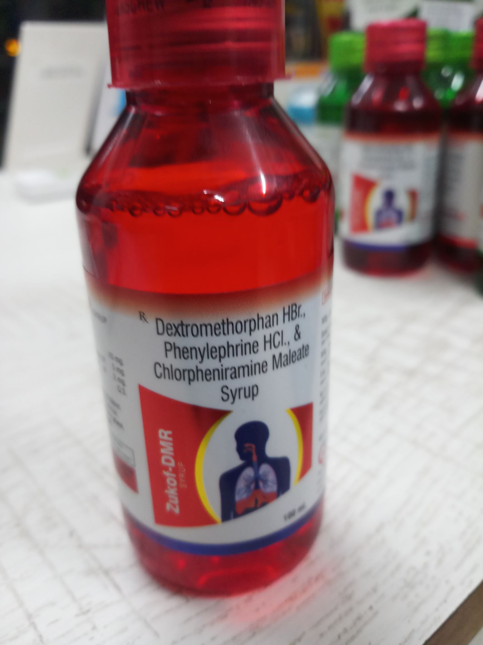 Zukof-DMR Syrup