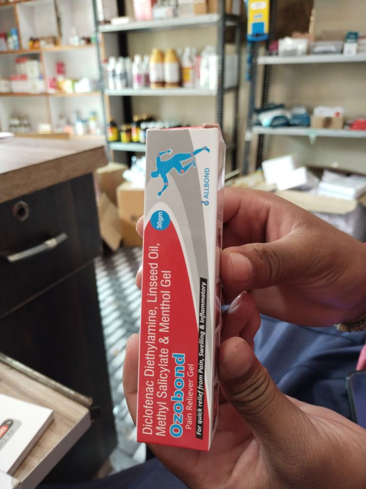 Ozobond Pain Reliever Gel