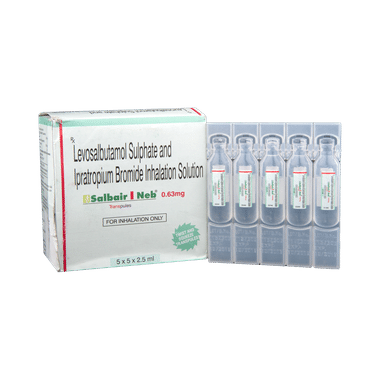Salbair I Neb 0.63mg Transpules  (Each 2.5ml)